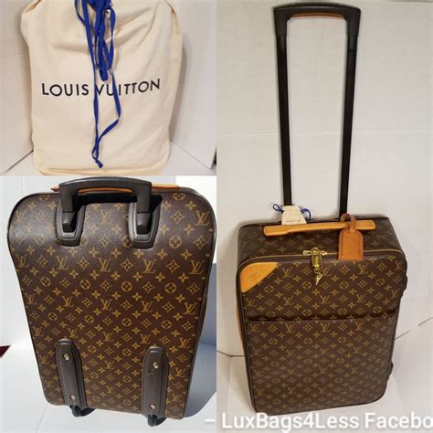 new lv luggage|Lv luggage with wheels.